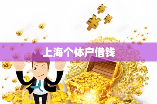 上海个体户借钱 上海个体户借钱